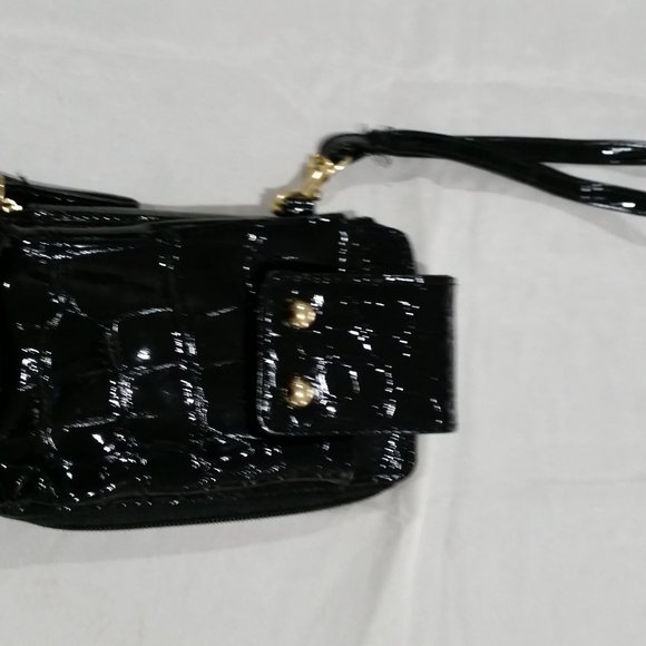 Black Cell Phone & Wallet Carrying Case - Picture 2 of 2